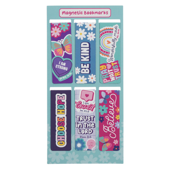 I AM STRONG MAGNETIC BOOKMARK SET I AM STRONG MAGNETIC BOOKMARK SET