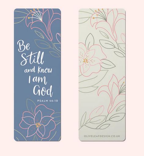 BE STILL BOOKMARK 