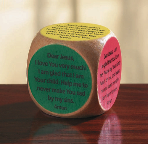 CHILDREN'S PRAYER CUBE CHILDREN'S PRAYER CUBE