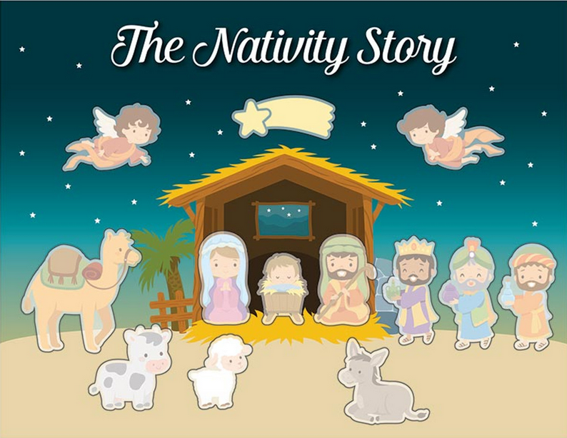 THE NATIVITY STORY ACTIVITY CARD