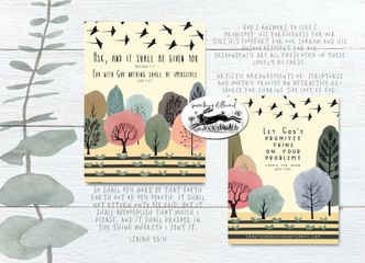 ASK AND IT SHALL BE GIVEN BIBLE CARD  
