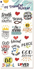 UV TRANSFER STICKERS