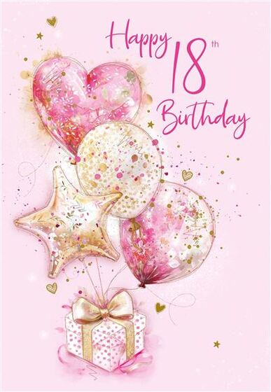 AGE 18 GREETINGS CARD