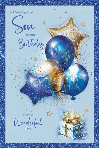 SON BIRTHDAY CARD