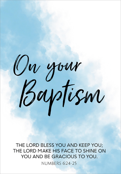ON YOUR BAPTISM CARD