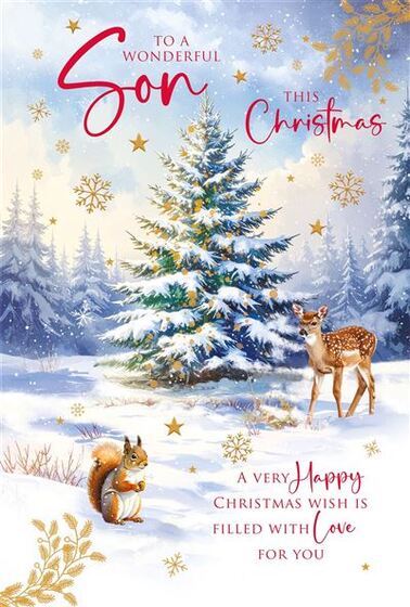 SON CHRISTMAS CARD