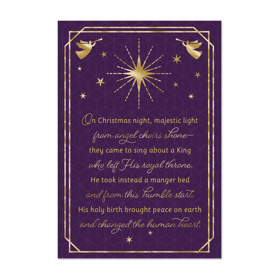 ANGELS CHRISTMAS CARDS BOX OF 16