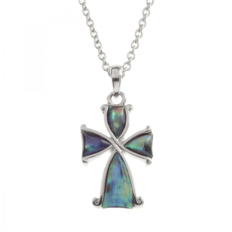 TJ CROSS NECKLACE NATURAL