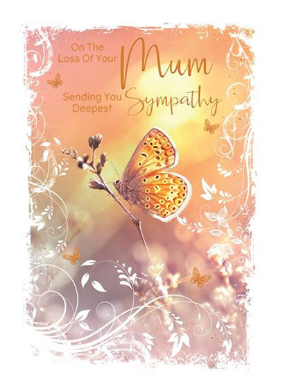 LOSS OF MUM GREETINGS CARD LOSS OF MUM GREETINGS CARD