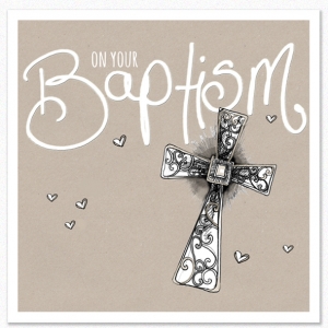 BAPTISM CROSS CARD