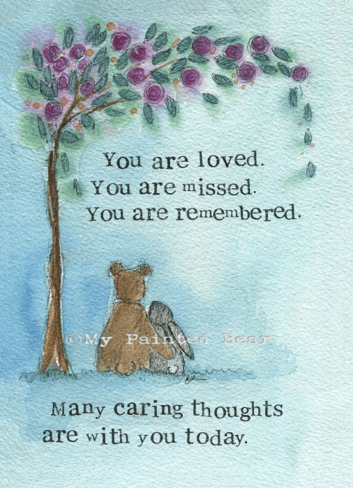 YOU ARE REMEMBERED CARD