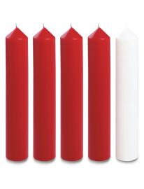2 X 12 INCH ADVENT CANDLE SET