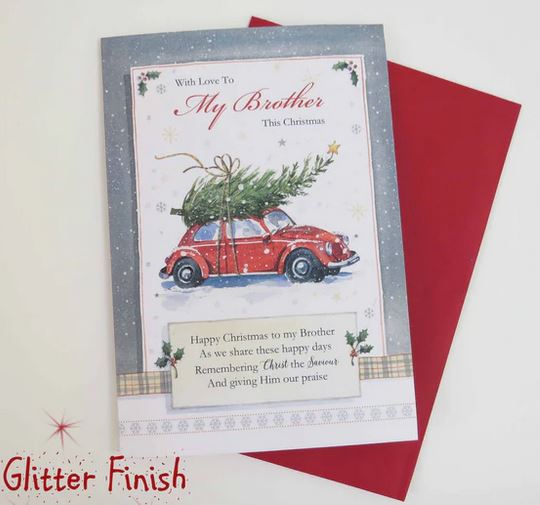 BROTHER CHRISTMAS CARD  