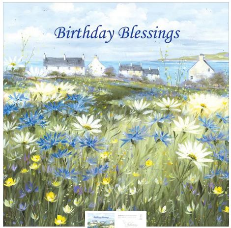 BIRTHDAY BLESSINGS CARD 