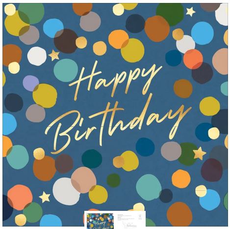 HAPPY BIRTHDAY CARD