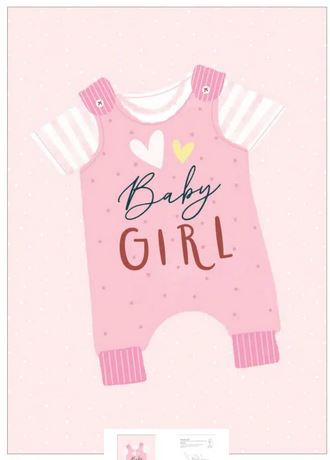 BABY GIRL CARD  