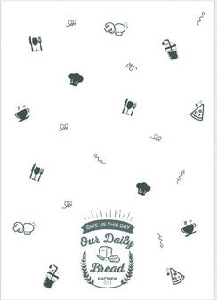 GIVE US THIS DAY TEA TOWEL