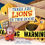 THERE ARE LIONS IN THIS BOOK BOARD BOOK