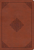 ESV LARGE PRINT COMPACT BIBLE TERACOTTA