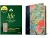 NLT LASB TEAL FLORAL IMITATION LEATHER