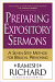 PREPARING EXPOSITORY SERMONS