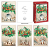 GOLD STAMPED CHRISTMAS CARDS BOX OF 12