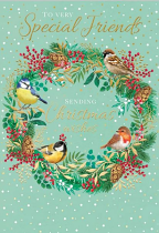 TO A SPECIAL FRIEND CHRISTMAS CARD