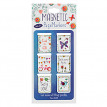 MAGNETIC BOOKMARKS SET OF 6