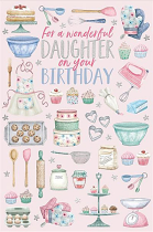 DAUGHTER BIRTHDAY CARD