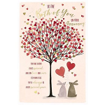 BOTH OF YOU ANNIVERSARY CARD 