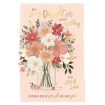 LOVELY DAUGHTER BIRTHDAY CARD