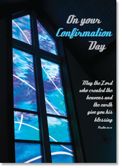 ON YOUR CONFIRMATION DAY CARD