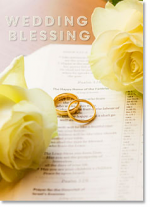 ON YOUR WEDDING BLESSING CARD