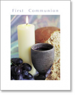 FIRST COMMUNION PETITE CARD  