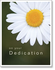 ON YOUR DEDICATION PETITE CARD