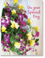 ON YOUR SPECIAL DAY PETITE CARD     