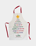 CHRISTMAS BLESSING APRON