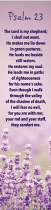 PSALM 23 BOOKMARK