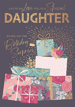 DAUGHTER BIRTHDAY CARD