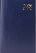 A5 PAGE-A-DAY DIARY 2026 NAVY HB