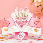 BIRTHDAY CAKE POP UP CARD