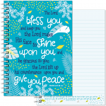 BLESS YOU BLUE A5 NOTEBOOK