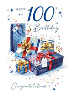 BIRTHDAY CARD MALE AGE 100 