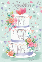 CONGRATULATIONS WEDDING CARD