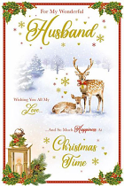 HUSBAND CHRISTMAS CARD