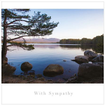 SYMPATHY CARD LOCH GARTEN