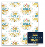 OH HOLY NIGHT WRAPPING PAPER
