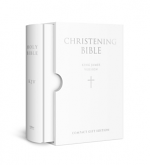 KJV COMPACT CHRISTENING BIBLE