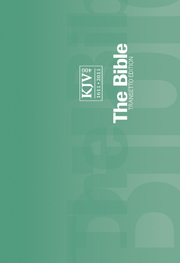 KJV TRANSETTO TEXT BIBLE GREEN