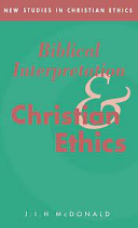 BIBLICAL INTERPRETATION & CH